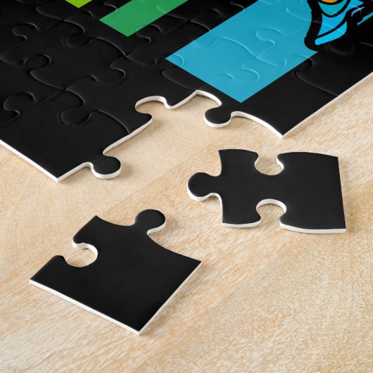 Geweldig Ultimate Frisbee Motif-cadeau Legpuzzel (Zijkant)