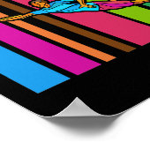 Geweldig Ultimate Frisbee Motif-cadeau Poster (Hoek)