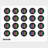 Geweldig Ultimate Frisbee Motif-cadeau Ronde Sticker (Vel)