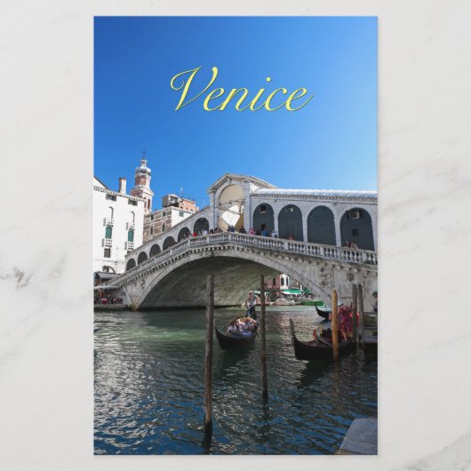 Geweldig! Ultimate Venice, Rialto, Grand Canal Briefpapier (Voorkant)