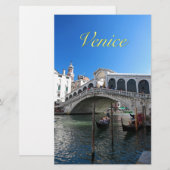 Geweldig! Ultimate Venice, Rialto, Grand Canal Briefpapier (Voorkant / Achterkant)