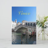 Geweldig! Ultimate Venice, Rialto, Grand Canal Briefpapier (Staand voorkant)