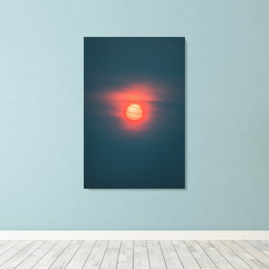 Geweldig universum canvas afdruk (Insitu (Houten vloer))