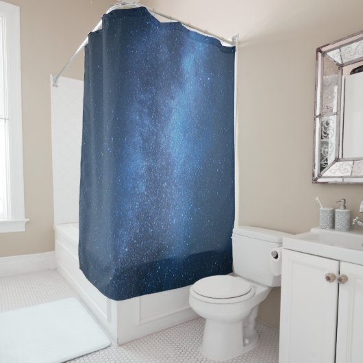 Geweldig universum douchegordijn (In situ)