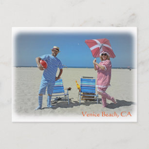 Geweldig Venetië Beach Briefkaart! Briefkaart