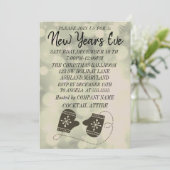 Geweldig, verbluffend, weinig nieuw jaar kaart (Staand voorkant)