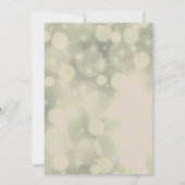 Geweldig, verbluffend, weinig nieuw jaar kaart (Achterkant)