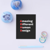 Geweldig Verschillend Menselijk Ontwerp - ADHD Tro Flyer (Enkel)