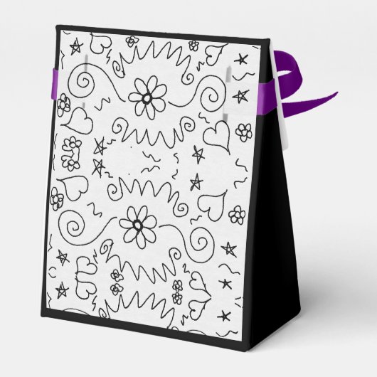 geweldig voor cadeaudoosontwerp bedankdoosjes (Achterkant)