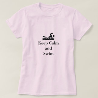 Geweldig voor leden van het zwemteam t-shirt