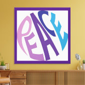 geweldig, vrede, kalmte, stil, sereen, tranquilite canvas afdruk (Insitu (Woonkamer))