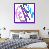 geweldig, vrede, kalmte, stil, sereen, tranquilite canvas afdruk (Insitu (Slaapkamer))