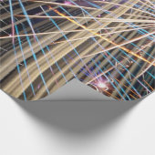 Geweldig vuurwerk cadeaupapier (Hoek)