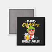 Geweldig weer grappig pro Trump 2024 Magneet (Voorkant / Achterkant)