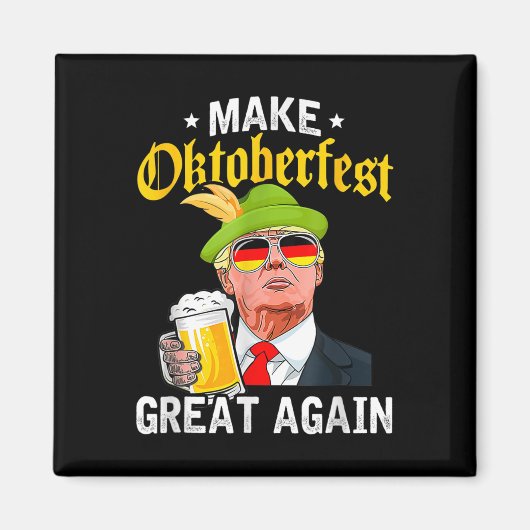 Geweldig weer grappig pro Trump 2024 Magneet (Voorkant)
