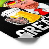 Geweldig weer grappig pro Trump 2024 Poster (Hoek)