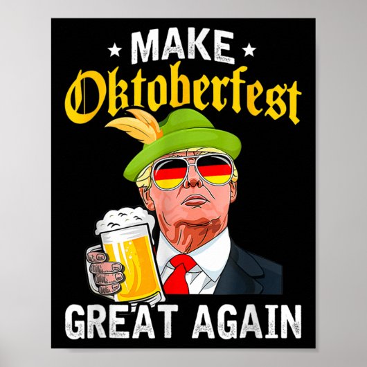 Geweldig weer grappig pro Trump 2024 Poster (Voorkant)
