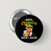 Geweldig weer grappig pro Trump 2024 Ronde Button 5,7 Cm (Voorkant /achterkant)