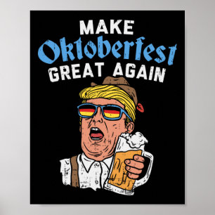 Geweldig weer grappig Trump Drink Bier Mok Gift Poster