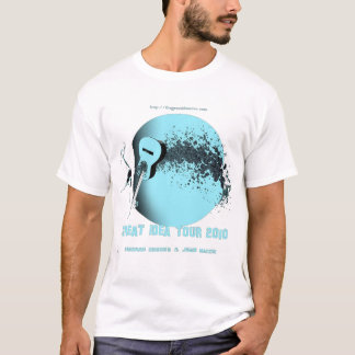 Geweldig wereldbol voor de rondleiding van Idea T-shirt