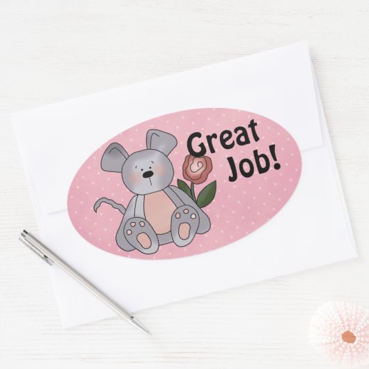 Geweldig werk belonen Stickers (Envelop)