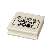 Geweldig Werk Docenten Prijs Aanmoediging Rubberstempel (Stempel)