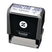 "GEWELDIG WERK!" Educator Rubber Stamp Zelfinktende Stempel (Product)