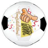 Geweldig werk gefeliciteerd voetbal (Gedraaid)