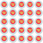 Geweldig werk Kleurrijke beloning Teacher Stickers (Voorkant)