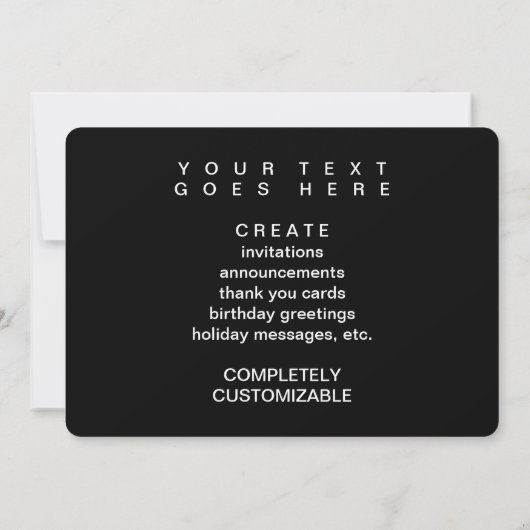 geweldig werk! komische bel kaart (Achterkant)