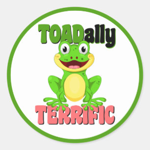 Geweldig werk leerling leraar  ronde sticker