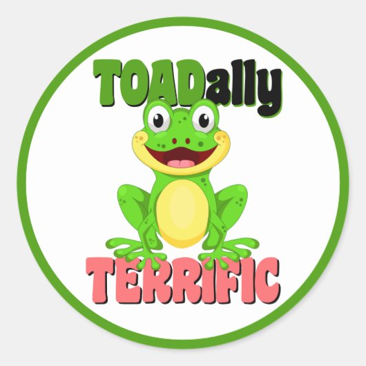 Geweldig werk leerling leraar ronde sticker (Voorkant)