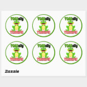 Geweldig werk leerling leraar ronde sticker (Vel)