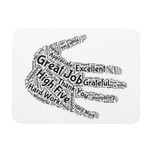 Geweldig werk! magneet (Horizontaal)