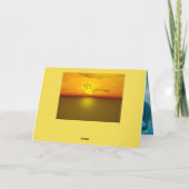 Geweldig Werk Personaliseer Bestemming Bestemming' Bedankkaart (Achterkant)