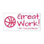 "Geweldig werk!" Rubberstempel Zelfinktende Stempel (Design)