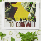 Geweldig Western voor Cornwall Theedoek (Gevouwen)