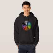 Geweldig wiel kosmologie hoodie (Voorkant volledig)