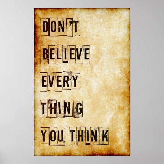 Geweldig Wisdom Poster! Poster (Voorkant)
