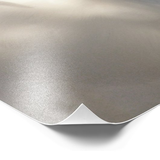 Geweldig wit portret. foto afdruk (Hoek)