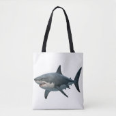 Geweldig wit tote bag (Voorkant)