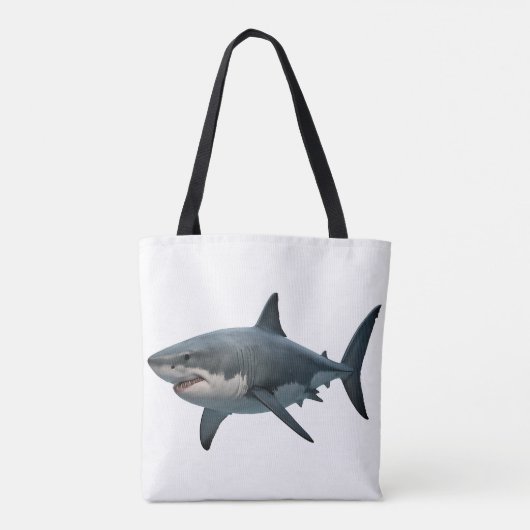 Geweldig wit tote bag (Achterkant)
