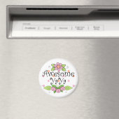 Geweldig YaYa T-shirt Magneet (Insitu (Vaatwasser))
