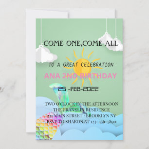 Geweldig zee sky design en zeemeerminnen voor je p kaart