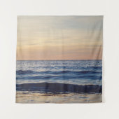 Geweldig Zee Uitzicht Wandkleed (Voorkant)