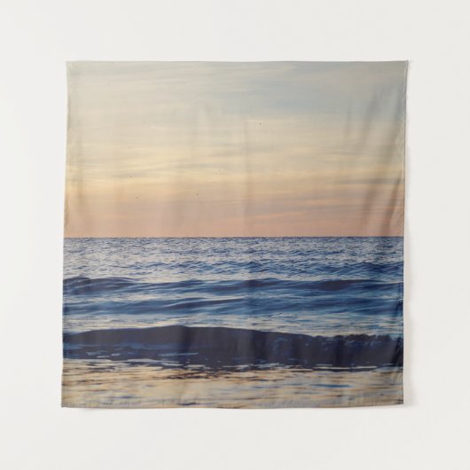 Geweldig Zee Uitzicht Wandkleed (Voorkant)