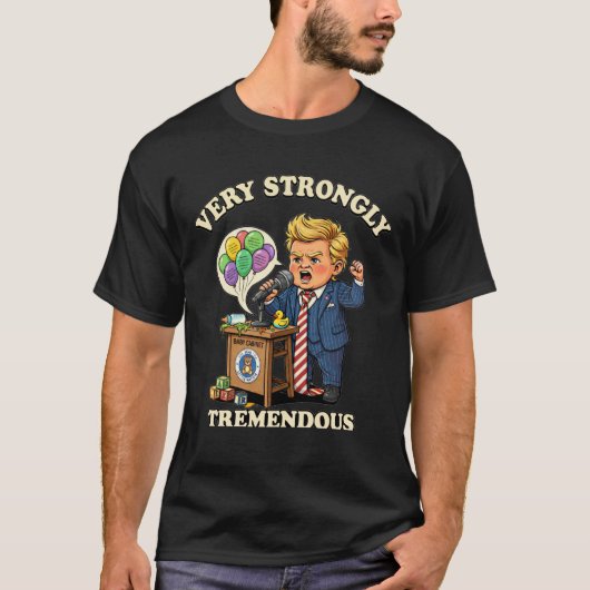 Geweldig Zeer Sterk Citaat T-shirt (Voorkant)
