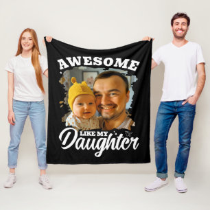 Geweldig zoals mijn dochter gepersonaliseerde vade fleece deken