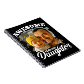 Geweldig zoals mijn dochter Persoonlijke foto van Notitieboek (Rechterzijde)