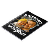Geweldig zoals mijn dochter Persoonlijke foto van Notitieboek (Linkerzijde)